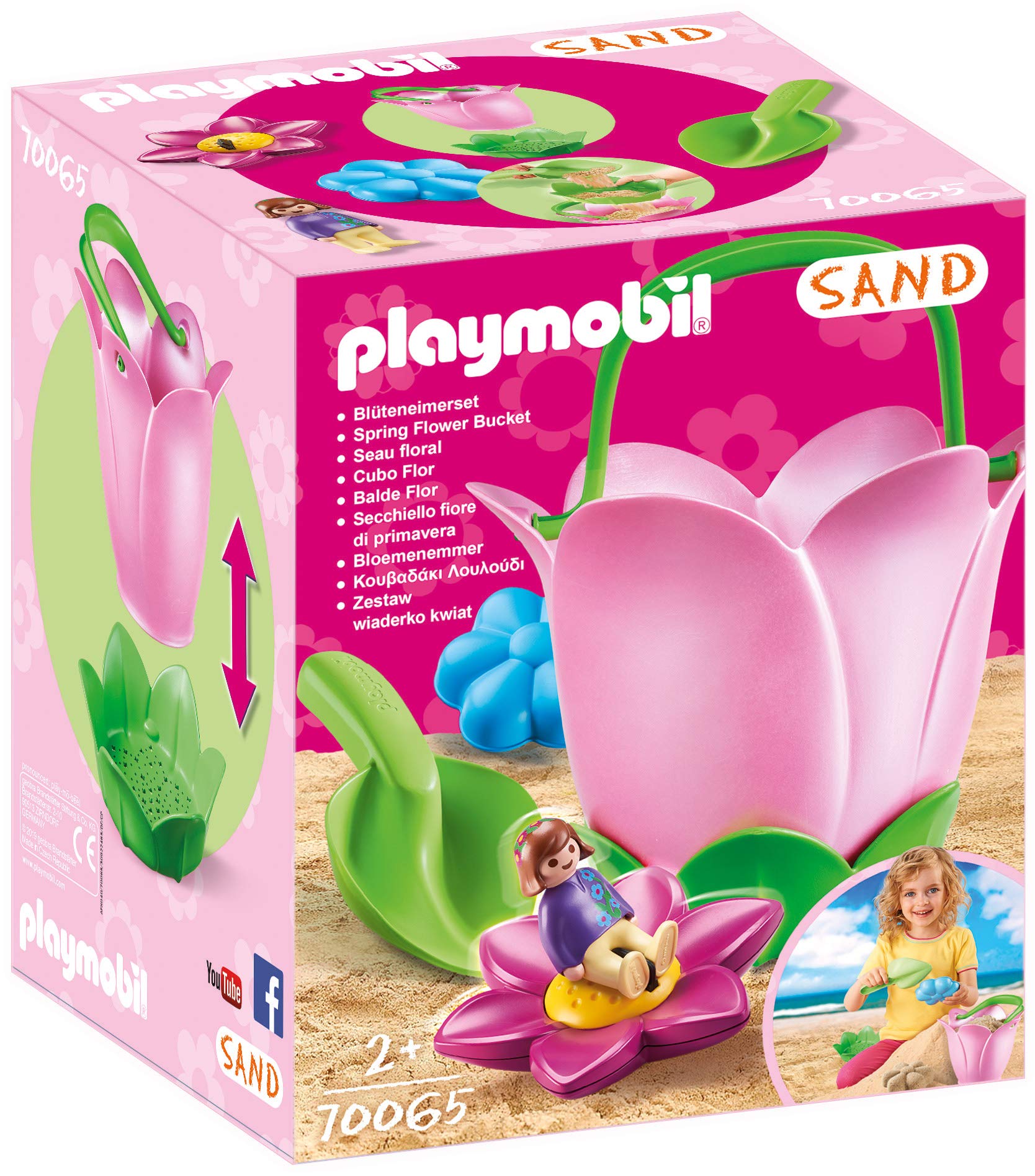 Playmobil Sand Spring Flower Bucket Beach Toy