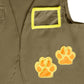 Ikali Kids Girls Zoo Keeper Costume Tiger Print Explorering Kit With Safari Vest & Hat