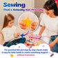 Pinwheel Crafts Beginner Sewing Kit for Kids Ages 5 6 7 8-12+ - Make Your Own Fairytale Characters Kids Sewing Kit - Play & Lear