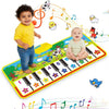 Patpat 8 Instrument Piano Keyboard Musical Mat For Kids 1-6 Years, 8 Sounds And 6 Modes Foldable Baby Drum Educational Music Pla