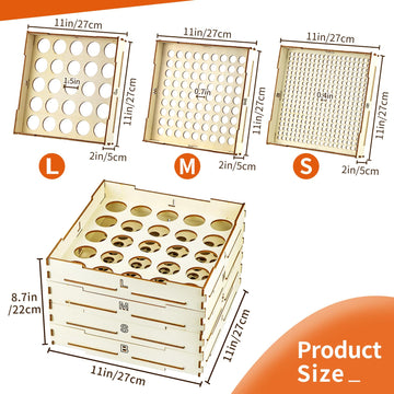 4 Tray Sorter Sifter Box Used For Lego, Storage Sorter Brick For Lego Blocks, Gift For Lego Lover, Gift For Teens And Adults, 3