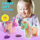 LAOESE Unicorns Paint Pouring Art Kit - DIY Craft for Kids Age 6-12, Arts and Crafts Kit for Girls & Boys, Toys Girls Boy Birthd