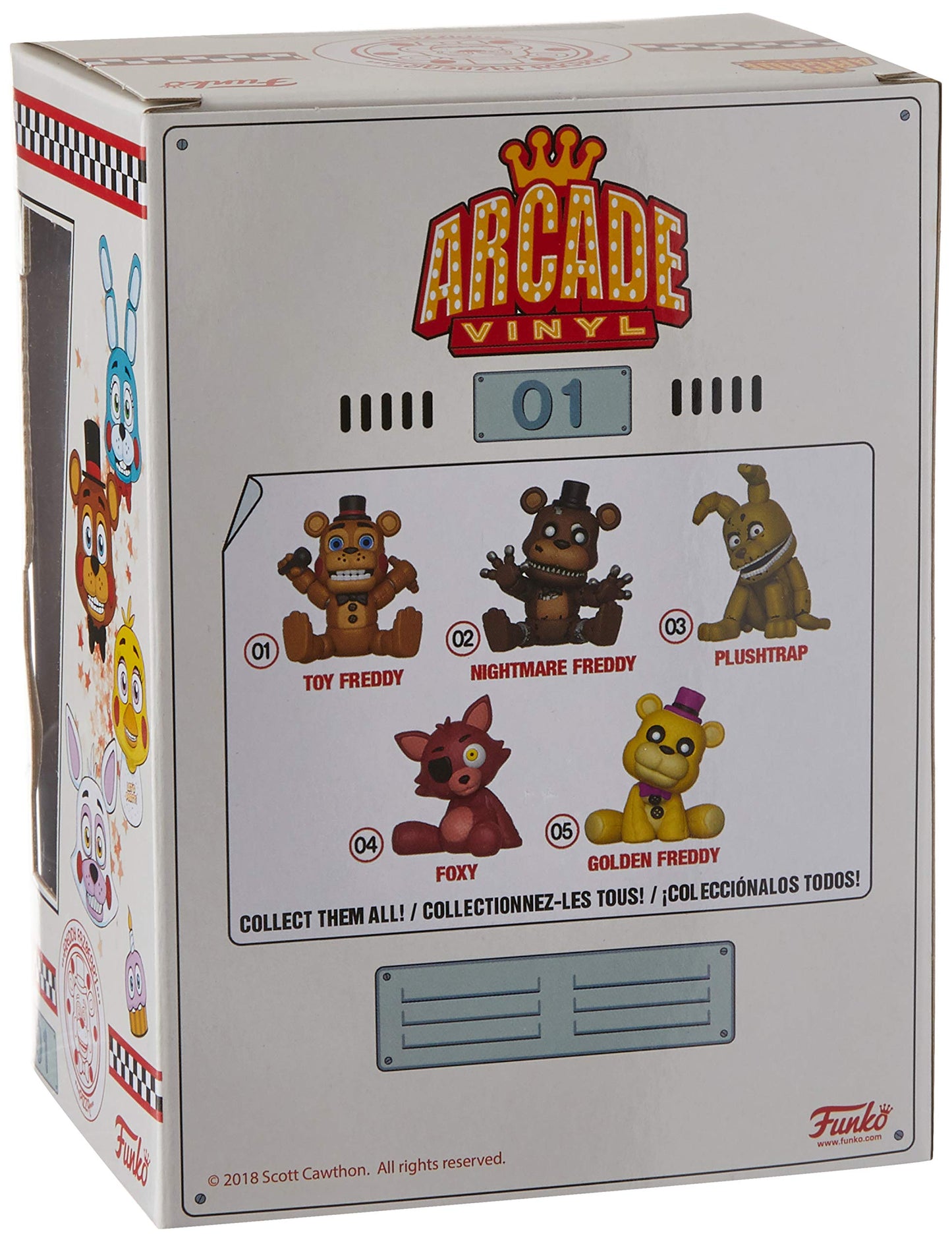 Funko Vinyl Figure: Five Nights At Freddy'S Toy Freddy Collectible Figure, Multicolor