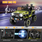 Hikole 2 Seater XL Ride on Car for Kids, 24V 4WD Electric Ride Toys for Big Kids, 20'' Wide Seat, 4 * 100W Powerful Engines, Sof