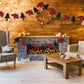 4 Pieces Lumberjack Party Theme Banner Decoration Supplies Buffalo Garland Woodland Animal Camping Banner For Hunting Party Birthday Party