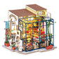 Rolife DIY Miniature Doll House Kit with Furniture for Children mature-themed Wooden Kits Toy (Emily's Flower Shop)