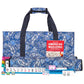 GUSTARIA American Mahjong Game Set - 166 White Tiles, 4 Color Racks, Blue Carrying Bag, 9"x20"x3", Melamine