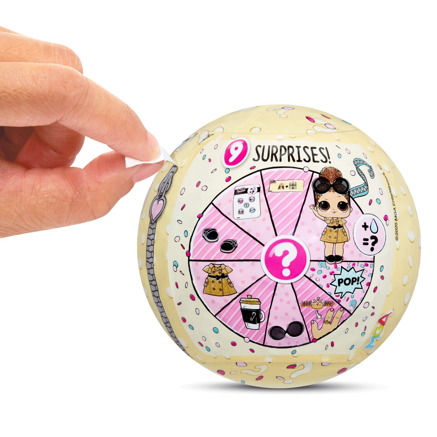L.O.L. Surprise! Confetti Pop 3 Pack Beatnik Babe – 3 Re-Released Dolls Each