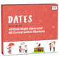 120 Questions And Date Night Ideas For Couples - Date Night Box With Date Night Cards - Fun Date Night Game, Couples Game For Da