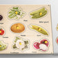 Khilonewale Kids  Wooden Puzzle with Knobs Educational and Learning Toy for Kids (Vegetables)