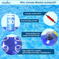 Max Fun Pool Floats Toys Games Set - Floating Basketball Hoop Inflatable Cross Ring Toss Game Toys For Kids Adults Swimming Pool Water Game