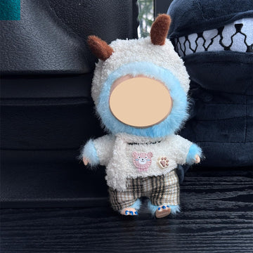 Doll Clothes - Compatible with LBB 5.91-6.7inch(15-17cm) Dolls as Accessories Only  enhanced Dolls Outfit with Accessories  Hand Crocheted Hat  Sweaters  Bag 11