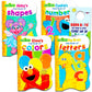 Sesame Street First Books Series; Big Bird'S Letters, Abby'S Shapes, Elmo'S Colors, Cookie'S Numbers [Board Book Hardcovers, 4 B