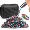 Slime Magnetic Putty Party Favors - Cool Fidget Ferrite With Rattle Oval Magnet, Stones Eggs - Novelty EDC Toy & Science Kit Gif