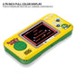 My Arcade Pocket Player Handheld Game Console - 3 Built-in Games, Small, Yellow, Model DGUNL-3248, Full Color Display, Speaker, Headphone Jack