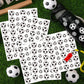 JUMELON 512 Pcs Sports Stickers for Kids - Water-Repellent, Self-Adhesive Soccer Ball Stickers for Water Bottles, Scrapbooks, Sp