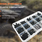 HOPLEX 522PCS RC Screws Kit Reapir Tool Box Set Hardware Fasteners RC Hobby Universal Spare Accessories for Traxxas Tamiya Axial
