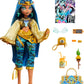 Monster High Monster Fest Doll, Cleo De Nile With Glam Outfit & Festival-Themed Accessories Like Snacks, Band Poster, Statement Bag & More