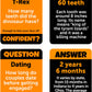 CONFIDENT? Confident Party Game - Family Trivia, 2-30 Players, 30 Min Playtime, Orange, Model CG001, Ideal for Kids & Adults