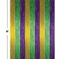 1-Ply FR Gleam N Curtain (gold, green, purple) Party Accessory (1 count) (1/Pkg)