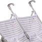 Jc Toys | Berenguer Boutique | Twin Umbrella Baby Doll Stroller | Elephant Theme | Gray | Ages 2 +