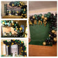 Balloons Green Black And Gold, 70Pcs 12 Inch Dark Green Metallic Chrome Gold Black Latex Helium Balloons For Jungle Safari Theme Birthday Video Game Party Supplies Graduation Wedding Party Decorations