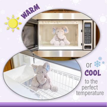 1I4 Group Warm Pals - Highland Cow - Cozy Lavender Scented Plush Toys - Stuffed Animal - Coolable Bedtime Comfort Plushie