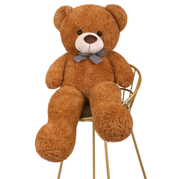 Giant Teddy Bear Stuffed Animals Plush Toy Cute Life Size Big Plush Teddy Bear For Kids Girlfriend, Soft Stuffed Bear Animals Fo