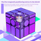 GAN Cube  GAN Mirror M Speed Cube  3x3 Magic Cube Puzzle Toy Game for Kids mature-themed Cuber  Starlight Purple