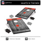 Wild Sports 2'X3' Mdf Wood Nfl Cleveland Browns Cornhole Set - Gray Wood Design