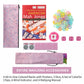 TIASUSAN American Mahjong Game Set, 166 Pink Tiles, Pink Bag with Entire Accessories, 4 All-in-One Rack/Pushers, Mahjong Tiles S