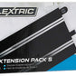 Scalextric Extension Pack 5 1:32 Scale Standard Straights X 8 C8554 Slot Car Track, White