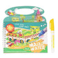 Parteet Reusable Magic Water Painting Book Magic Doodle Pen Kids Coloring Doodle Drawing Board Games Child Educational Toy Magic