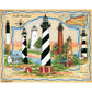 Heritage Coastal Lights Of North Carolina Jigsaw Puzzle - 1000 Pieces