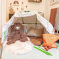 Tiny Land Kids-Fort-Building-Kit-80 Pieces-Creative Fort Toy For 5,6,7,8 Years Old Boy & Girls-Stem Building Toys Diy Castles Tu