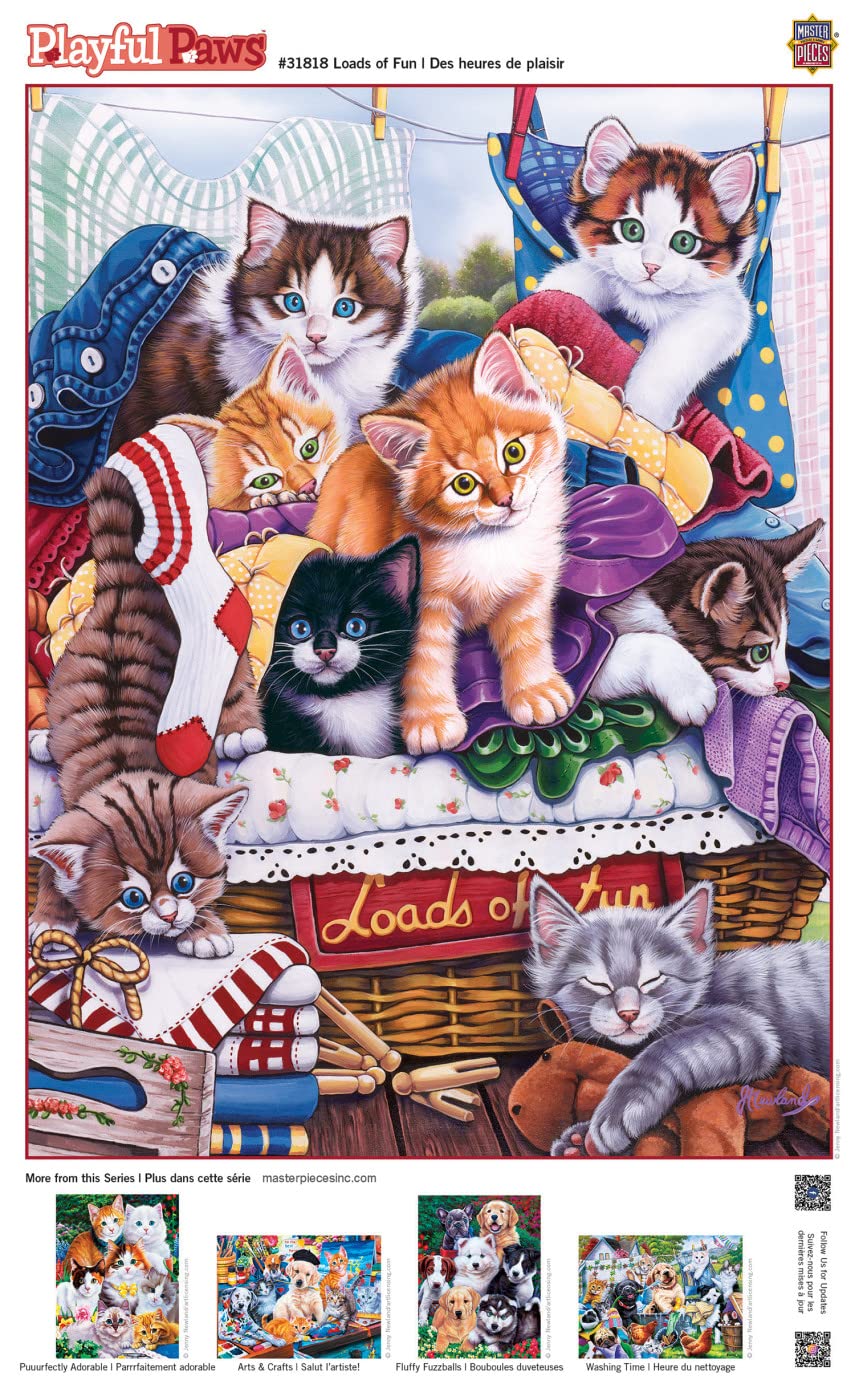 Masterpieces 300 Piece Ez Grip Jigsaw Puzzle - Loads Of Fun - 18'X24'