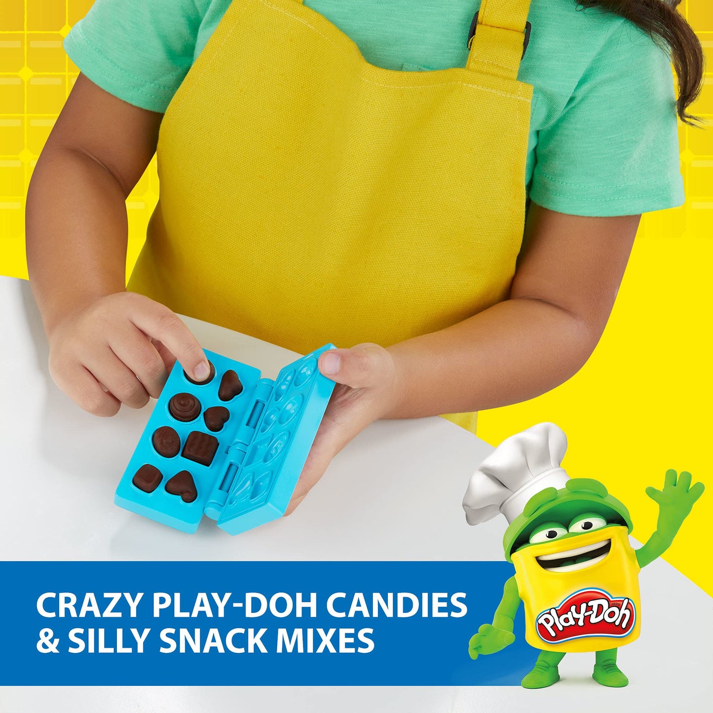 Play-Doh Kitchen Creations Popcorn Party Play Food Set With 6 Non-Toxic Cans