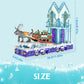 Under The Baubles Educiro Ice Princess Castle With Reindeer Sven Moveable Toy Building Set For Kids, Girls, And Boys Ages 8-12,(912 Pieces) Anna-Elsa'S Toys Gift Ideas