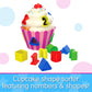The Learning Journey - Early Learning - Cupcake Shape Sorter - Shape Sorter For Toddlers Ages 12 Months And Up - Award Winning Toys