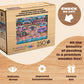 Buffalo Games - Hawaiian Food Truck Festival Wood Puzzle - Standard Cut Jigsaw Pieces - 250 Piece Jigsaw Puzzle - Ages 14 And Up