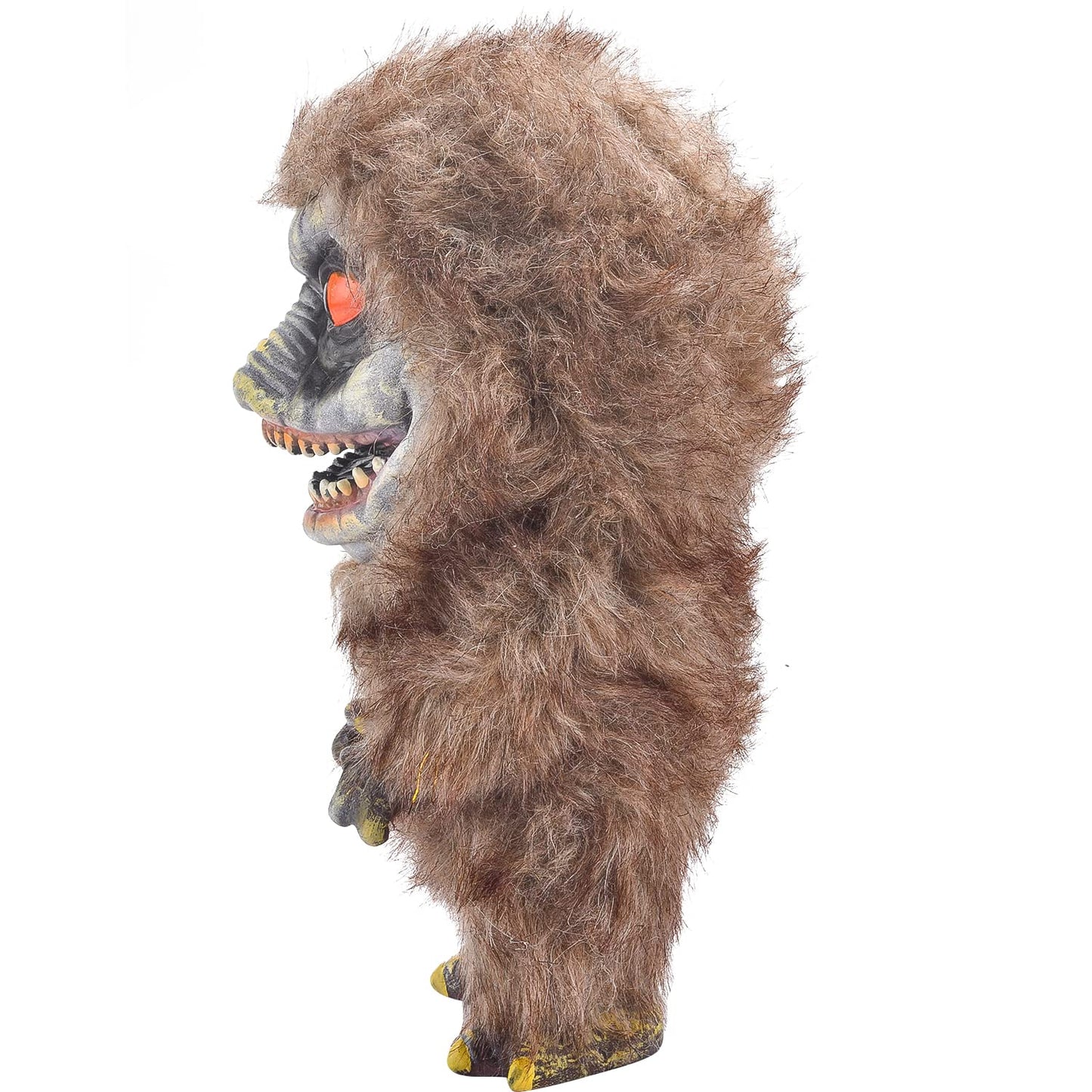 Abitoncc Alien Monster Prop Doll - Creepy Brown Plush Toy, 1" Resin Model, Perfect for Halloween & Collectors