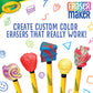 Crayola Eraser Maker, Diy Craft Kit, Gift For Kids, 8, 9, 10, 11