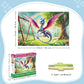100 Piece Puzzles Raibow Dinosaur Puzzle for Kids Ages 4-8 8-10, 100 Piece Jigsaw Puzzle for Adults Toddler Children Learning Ed