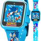 Sega Sonic The Hedgehog Educational Learning Touchscreen Smart Watch Toy For Boys, Girls, Toddlers - Selfie Cam, Learning Games, Alarm, Calculator, Pedometer (Model: Snc4055Az)