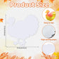 Gersoniel 100 Pcs Color Diffusing Paper Turkey Thanksgiving Color Diffusing Watercolor Crafts for Thanksgiving Arts and Crafts