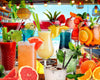 Springbok Summer Sips 1000 Piece Jigsaw Puzzle for mature-themeds - Have Fun with This Tropical Image That's Sure to Tempt Your tastebuds