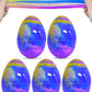 Greingways 5 Pack Prefilled Easter Eggs Galaxy Slime Toys, Teens Easters Basket Stuffers Egg Fillers, Easter Games Gift Party Fa
