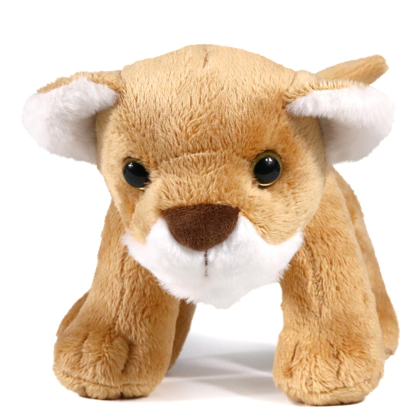 Ice King Bear Wild Animal Small Stuffed Animals Zoo Family Plush Toy (Lion 6 Inches)