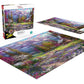 Buffalo Games 500 Piece Jigsaw Puzzle - Inspirations of Spring, Multicolor, Large Size, Challenging for Adults, Model 3252