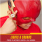 DC Comics, The Flash Hero Set, Iconic Mask with Visor and Ring, 10+ Unique Sounds and Lights, The Flash Kids Roleplay Costume fo